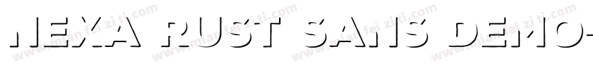 Nexa Rust Sans Demo字体转换